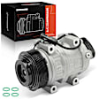 2009 Dodge Ram 4500 - A/C Compressor, It comes With HS18 Compressor, Clutch and 8-Groove Pulley, With Clutch, 8-Groove Pulley, 6.7L 6Cyl
