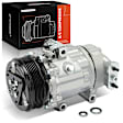 APACC295 AC Compressor with Clutch with 6-Groove Pulley
