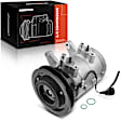 APACC300 AC Compressor with Clutch with 1-Groove Pulley