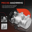 APACC300 AC Compressor with Clutch with 1-Groove Pulley