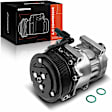 APACC303 AC Compressor with Clutch with 8-Groove Pulley