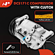 APACC306 AC Compressor with Clutch & Pulley