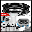 APACC306 AC Compressor with Clutch & Pulley