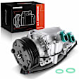 APACC310 AC Compressor with Clutch with 6-Groove Pulley