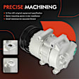 APACC311 AC Compressor with Clutch with 6-Groove Pulley