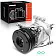 APACC315 AC Compressor with Clutch with 6-Groove Pulley