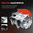 APACC320 AC Compressor with Clutch with 6-Groove Pulley