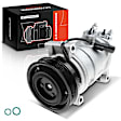 2006 Jeep Commander - AC Compressor with Clutch with 6-Groove Pulley