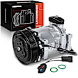 APACC342 AC Compressor with Clutch with 7-Groove Pulley