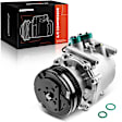 APACC349 AC Compressor with Clutch with 4-Groove Pulley