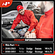 2000 Dodge Durango - A/C Compressor, It comes With Sd7h15 Compressor, Clutch and 6-Groove Pulley, With Clutch, 6-Groove Pulley, 4.7L 8Cyl
