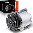 APACC365 AC Compressor with Clutch with 5-Groove Pulley