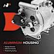 APACC366 AC Compressor with Clutch & Pulley