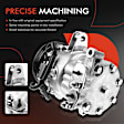 APACC367 AC Compressor with Clutch with 6-Groove Pulley
