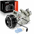 APACC368 AC Compressor with Clutch with 6-Groove Pulley