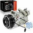 APACC368 AC Compressor with Clutch with 6-Groove Pulley