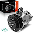 APACC371 AC Compressor with Clutch with 2-Groove Pulley
