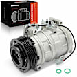 2008 Honda Element - A/C Compressor, With Clutch, 7-Groove Pulley, 2.4L 4Cyl