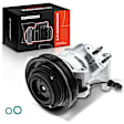 APACC399 AC Compressor with Clutch with 6-Groove Pulley