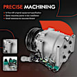 2000 Chrysler Sebring - A/C Compressor, Require Use of O.E. Connector, Fits TRS090 Compressor, With Clutch, 2.5L 6Cyl