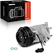 APACC410 AC Compressor with Clutch with 7-Groove Pulley