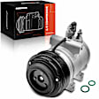 2009 Lincoln Town Car - A/C Compressor, FS18 Compressor, With Clutch, 6-Groove Pulley, 4.6L 8Cyl
