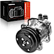 AC Compressor with Clutch with 2-Groove Pulley A-Premium APACC418