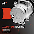 2010 Mercury Milan - A/C Compressor, With Clutch, 6-Groove Pulley, 2.5L 4Cyl
