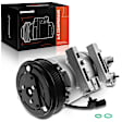 APACC424 AC Compressor with Clutch with 6-Groove Pulley