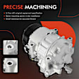 APACC428 AC Compressor with Clutch & Pulley