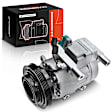 APACC440 AC Compressor with Clutch with 4-Groove Pulley