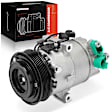 APACC445 AC Compressor with Clutch with 6-Groove Pulley