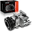 APACC448 AC Compressor with Clutch with 6-Groove Pulley