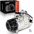 2011 BMW 528i - A/C Compressor, 7SBU17C, With Clutch, 8-Groove Pulley, 3.0L 6Cyl