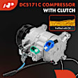 2015 BMW X1 - A/C Compressor, With Clutch, 6-Groove Pulley, 2.0L 4Cyl