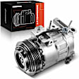 APACC460 AC Compressor with Clutch with 6-Groove Pulley