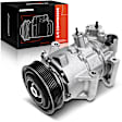 APACC464 AC Compressor with Clutch with 6-Groove Pulley
