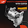 APACC471 AC Compressor with Clutch with 7-Groove Pulley