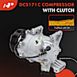 APACC477 AC Compressor with Clutch & Pulley