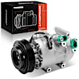 2007 Kia Rondo - A/C Compressor, With Clutch, 6-Groove Pulley, 2.7L 6Cyl