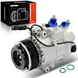 2009 BMW X6 - A/C Compressor, It Comes With Clutch, With Clutch, 8-Groove Pulley, 3.0L 6Cyl