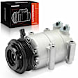 APACC495 AC Compressor with Clutch with 6-Groove Pulley