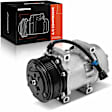 AC Compressor with Clutch with 8-Groove Pulley A-Premium APACC500