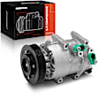 APACC509 AC Compressor with Clutch with 6-Groove Pulley