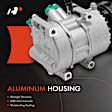 APACC516 AC Compressor with Clutch with 6-Groove Pulley