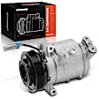 AC Compressor with Clutch with 6-Groove Pulley A-Premium APACC541