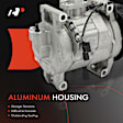 APACC543 AC Compressor with Clutch & Pulley