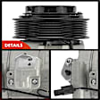 APACC543 AC Compressor with Clutch & Pulley