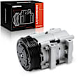 1996 Ford Thunderbird - A/C Compressor, FS10 Style, With Clutch, 6-Groove Pulley, 3.8L 6Cyl