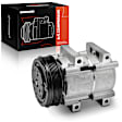 1999 Ford Contour - A/C Compressor, engvin: 3, With Clutch, 6-Groove Pulley, 2.0L 4Cyl